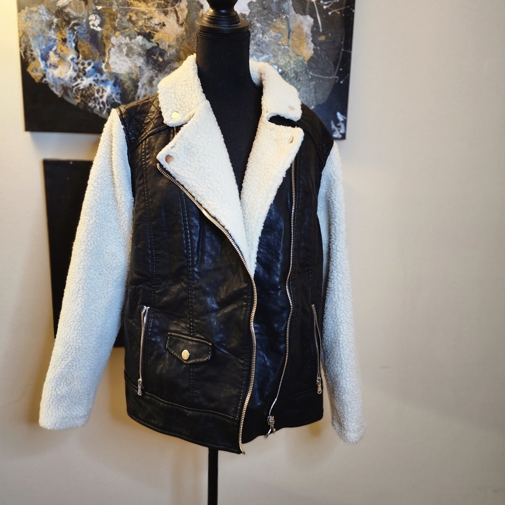 Ashley Stewart Sherpa Jacket